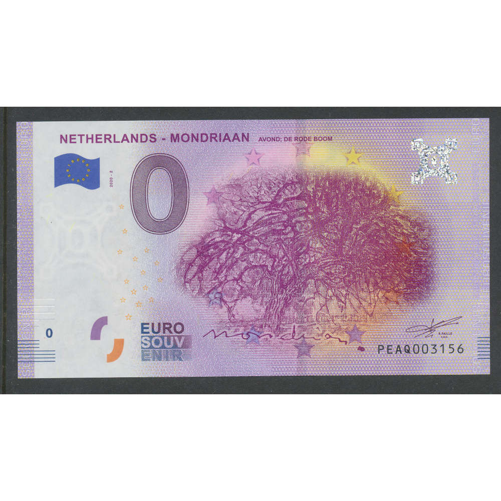 Nederland 0 Eurobiljet 2020 “Kunstschilder Piet Mondriaan”