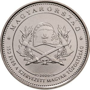 Hongarije 50 Forint 2020 "150 jaar Brandweerkorpsen"