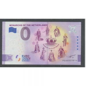 Nederland 0 Eurobiljet 2020 “Vorsten van Nederland"