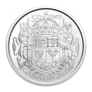Canada 50 Cents 2021 “Wapenschild van Canada"