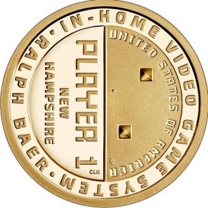 Verenigde Staten 1 Dollar 2021 “Ralph Baer – Father of Video Games”Letter P