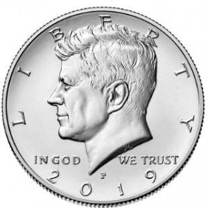 Verenigde Staten Halve Dollar 2019 "Kennedy"Letter D