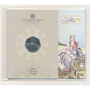 Engeland 50 Pence 2021 in BU “Winnie the Pooh"