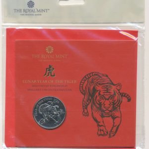 Engeland 5 Pond 2021 in BU “Lunar Year of the Tiger"