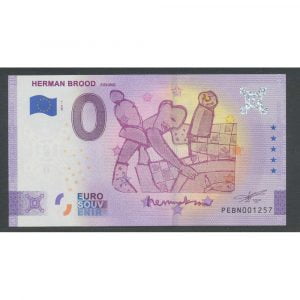 Nederland 0 Eurobiljet 2021 ″Herman Brood Schilderij Fishing"