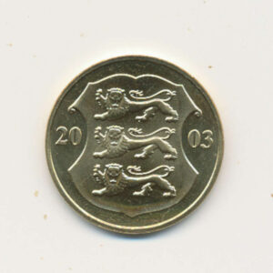 Estland 1 Kroon 2003 “Circulatie munt"