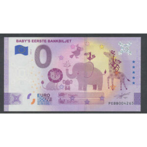Nederland 0 Eurobiljet 2022 “Baby’s Eerste Bankbiljet”