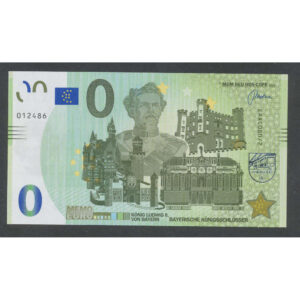 Duitsland 0 Eurobiljet 2018 ”Koning Ludwig 11 von Bayern"