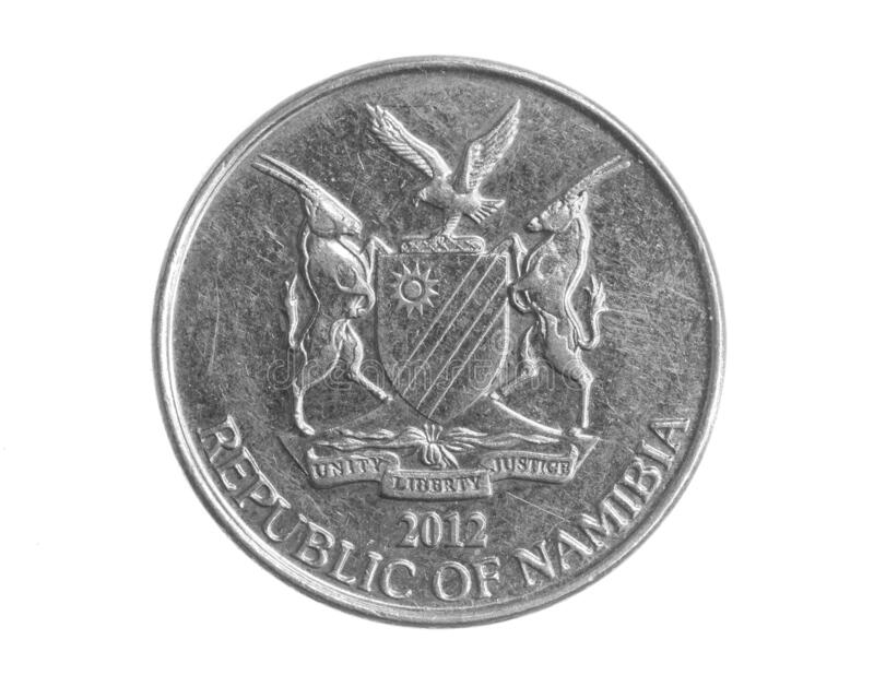Namibië 5 Cent 2012 “Afbeelding 2 Bokken”