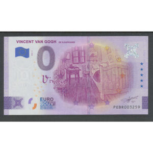 Nederland 0 Eurobiljet 2022 “Van Gogh de Slaapkamer"