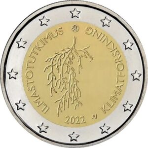 Finland 2 Euromunt 2022 “Het Klimaat"