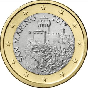 San Marino 1 Euro 2017 “De Tweede Toren”