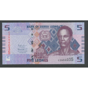 Sierra Leone 5 Leone 2022 “Sengbe Pieh: Een slaaf die terug keert"