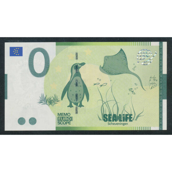Nederland 0 Eurobiljet 2022 “Aquarium Sea Life"