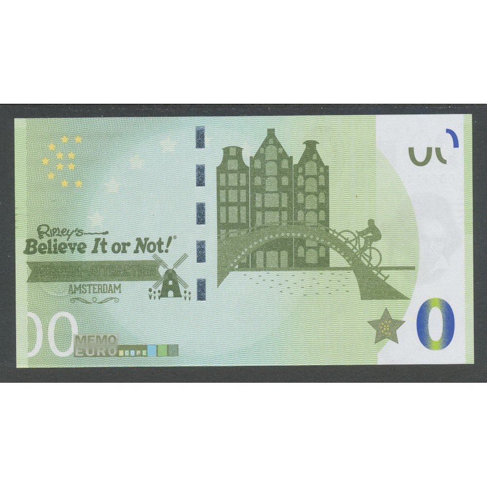 Nederland 0 Eurobiljet 2021 “Amsterdam Believe It or Not" - Afbeelding 2