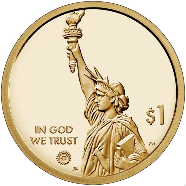 Verenigde Staten is USA 1 Dollar 2023 “Ohio-Underground Railroad”Letter D - Afbeelding 2