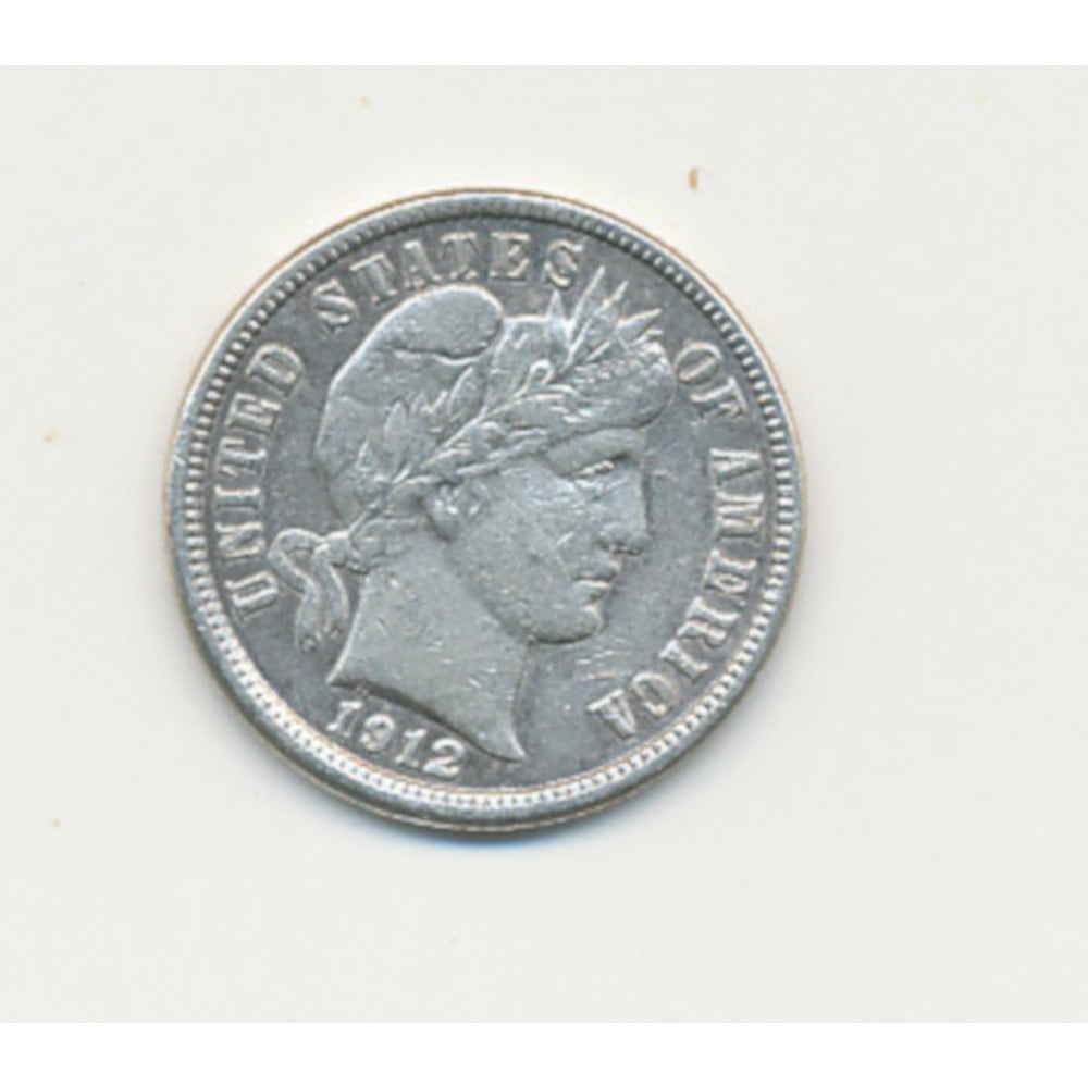 Verenigde Staten USA 1 Dime 1912 “Barber Dime"
