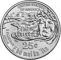Verenigde Staten USA Quarter 2023 “Edith Kenao Kanaka’ole”Letter S
