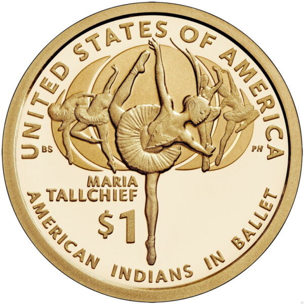 Verenigde Staten is USA 1 Dollar 2023 “Ballet"Letter D