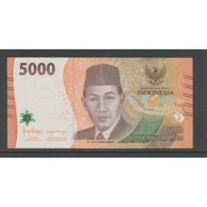 Indonesië 5000 Roepia 2022 “Idham Chalid van de Sjaad"