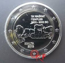 Malta 2 Euromunt 2019 ““Ta’ Hagrat”Letter F