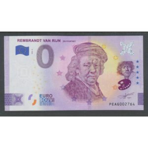 Nederland 0 Eurobiljet 2023 ″Rembrandt van Rijn"