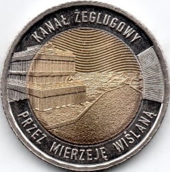 Polen 5 Zloty 2023 “Scheepvaartkanaal"