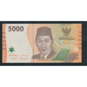 Indonesië 5000 Roepia 2023 “Idham Chalid van de Sjaad”