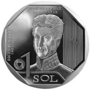 Peru 1 Sol 2023 “José de La Mar y Cortázar"