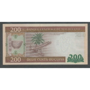 Mauritanië 200 Ouguiya 2013 “Boot”