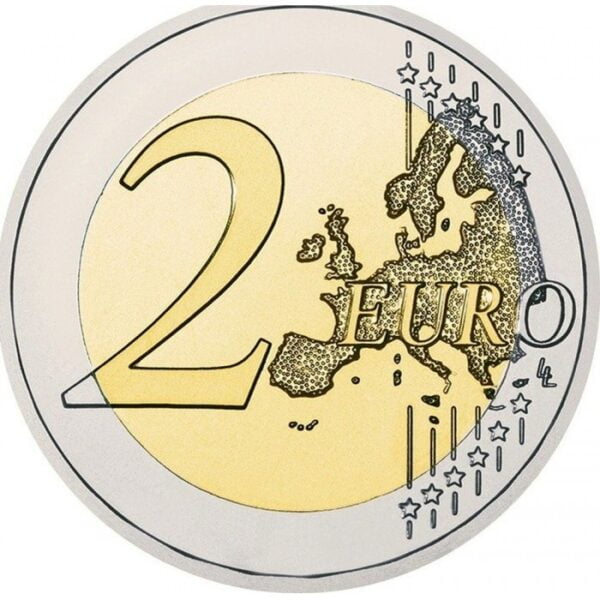 Estland 2 Euromunt 2024 “De Korenbloem" - Afbeelding 2