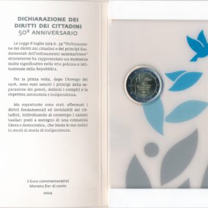San Marino 2 Euro 2024 Blister “Burgerrechten"