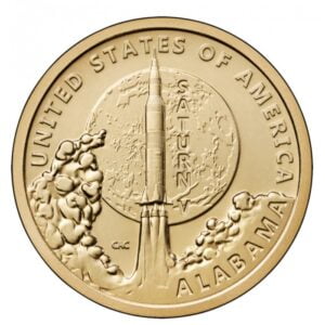 Verenigde Staten is USA 1 Dollar 2024 “Staat Alabama”Letter P