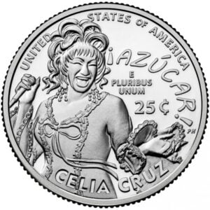 Verenigde Staten USA Quarter 2024 “Celia Cruz zangeres”Letter S
