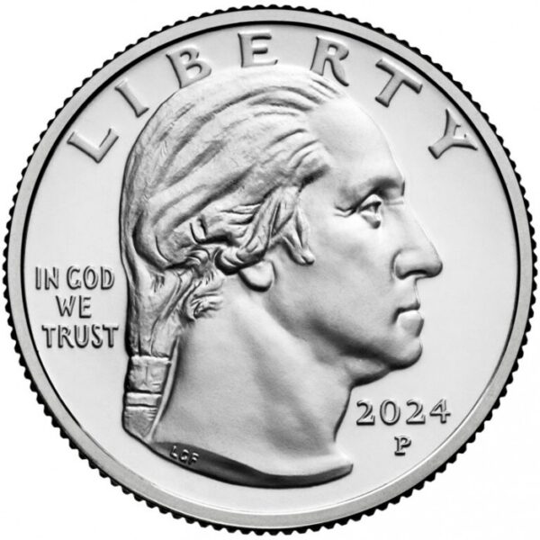 Verenigde Staten USA Quarter 2024 “Anna Pauline “Pauli” Murray”Letter P - Afbeelding 2