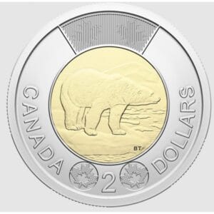 Canada 2 Dollar 2025 “Afbeelding een IJsbeer”