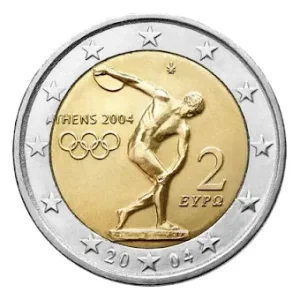 Griekenland 2 Euromunt 2004 “Olympische Zomerspelen 2004"