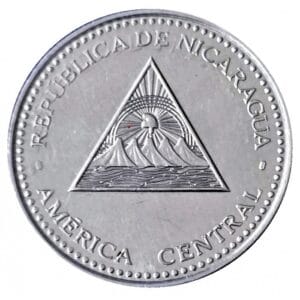Nicaragua 25 Centavos 2022 “Bergen en de Zon”