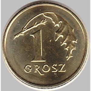 Polen 1 Grosz 2023 “Eikenbladeren"