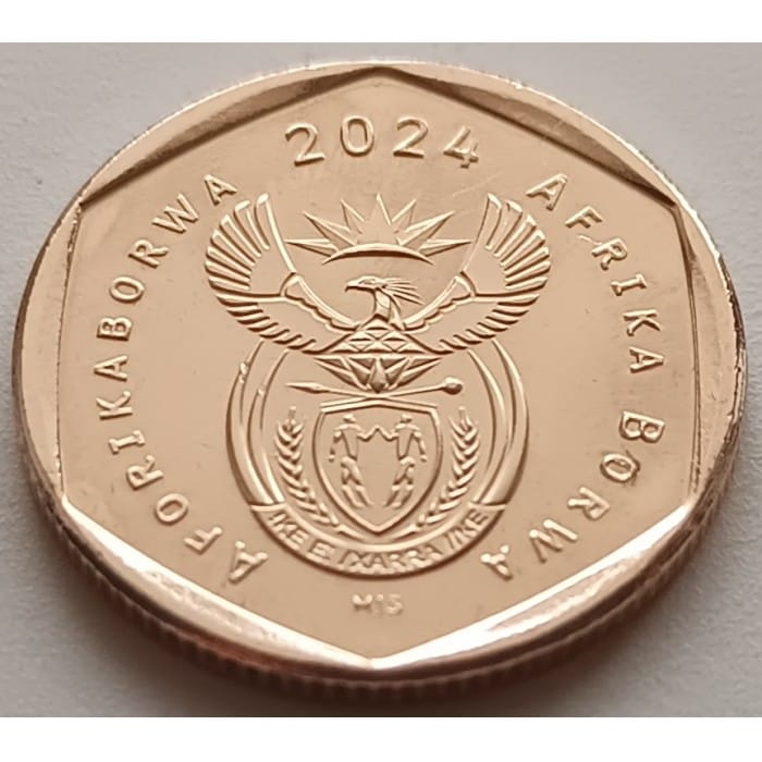 Zuid-Afrika 50 cents 2024 “Vogel" - Afbeelding 2