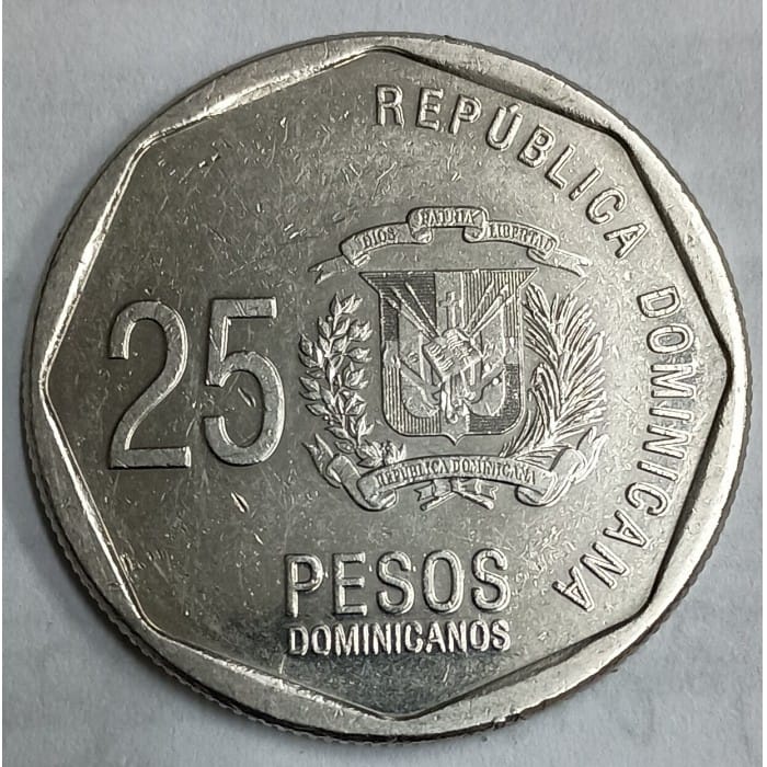 Dominicaanse Republiek 25 Peso 2023 “Gregorio Luperon" - Afbeelding 2