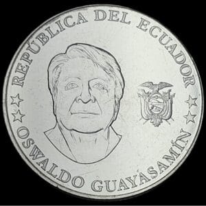 Ecuador 25 Centavos 2023 “Oswaldo Guayasamín"