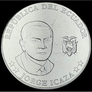 Ecuador 25 Centavos 2023 “Schrijver Jorge Icaza"
