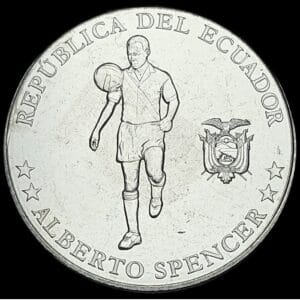 Ecuador 25 Centavos 2023 “Alberto Pedro Spencer Herrera"
