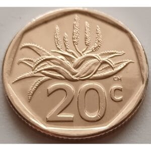Zuid-Afrika 20 Cent 2024 “Planten"