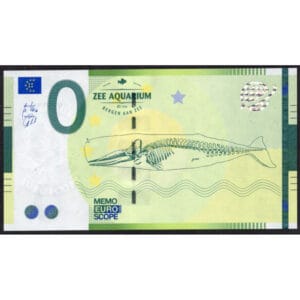 Nederland 0 Eurobiljet 2025 “ Zee Aquarium Bergen aan Zee"
