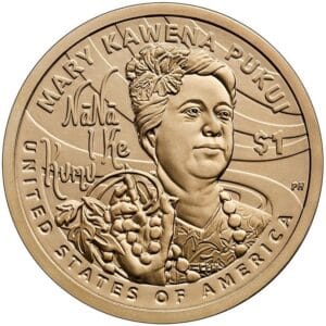 Verenigde Staten is USA 1 Dollar 2025 “Mary Kawena Pukui”Letter P