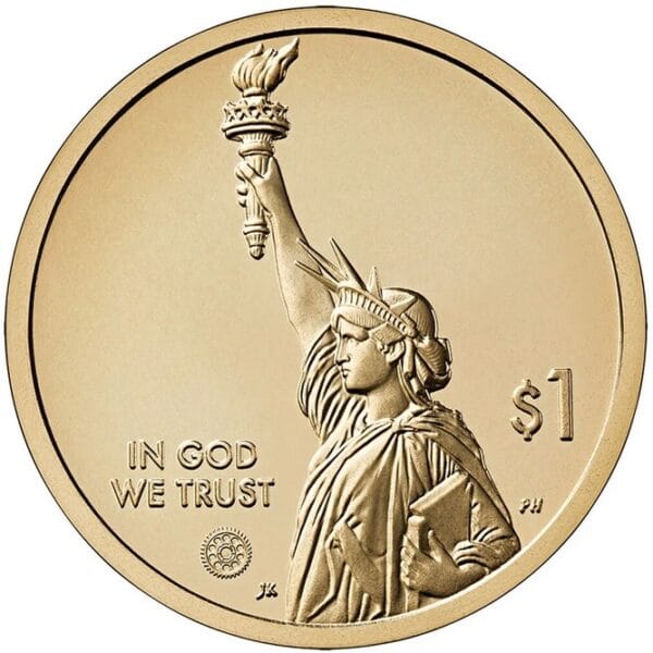 Verenigde Staten is USA 1 Dollar 2025 “Staat Michigan”Letter D - Afbeelding 2