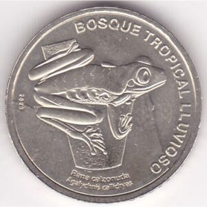 Costa Rica 50 Colonnes 2023 “Amfibie de Kikker"