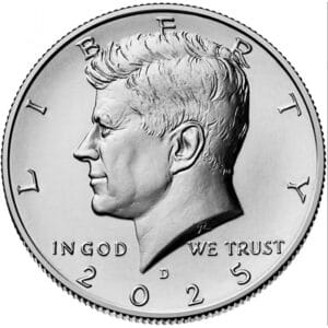 Verenigde Staten Halve Dollar 2025 “Kennedy”Letter D